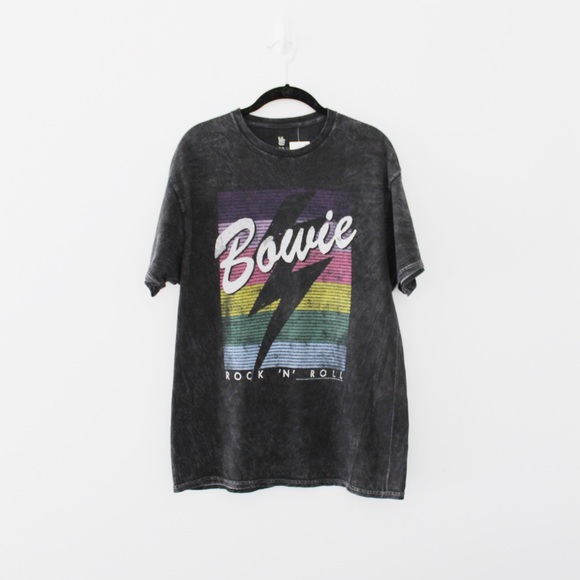 Junk Food Clothing Tops - Junk Food Clothing Bowie Graphic T-Shirt